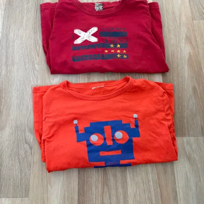 Lot de 2 tee shirt garçon 4 ans / bon état 